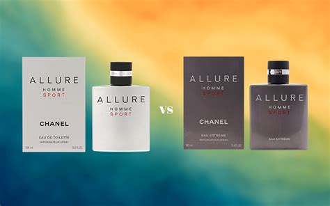 chanel allure sport cologne vs eau de toilette